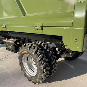 Triciclo Motorizzato a Quattro Ruote Motrici Completamente Chiuso con Cassone Ribaltabile Diesel per Agricoltori e Consegna Merci Transfrontaliere - Product Image 5