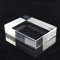 Bloc de présentation en acrylique transparent massif pour enseignes et présentoirs – Vente en gros