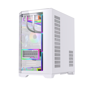 Boîtier PC LOVINGCOOL Grand Écran de Divertissement Tour Complète ATX Cube Vue Panoramique <span class=keywords><strong>pour</strong></span> <span class=keywords><strong>Ordinateur</strong></span> de Jeu et <span class=keywords><strong>Refroidisseur</strong></span> Liquide - Product Image 4