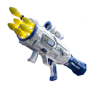 Lance-roquettes jouet à 6 canons, balles souples en EVA, électrique, pour garçons, enfants de 4 à 13 ans, simulation de tir rapide - Product Image 5