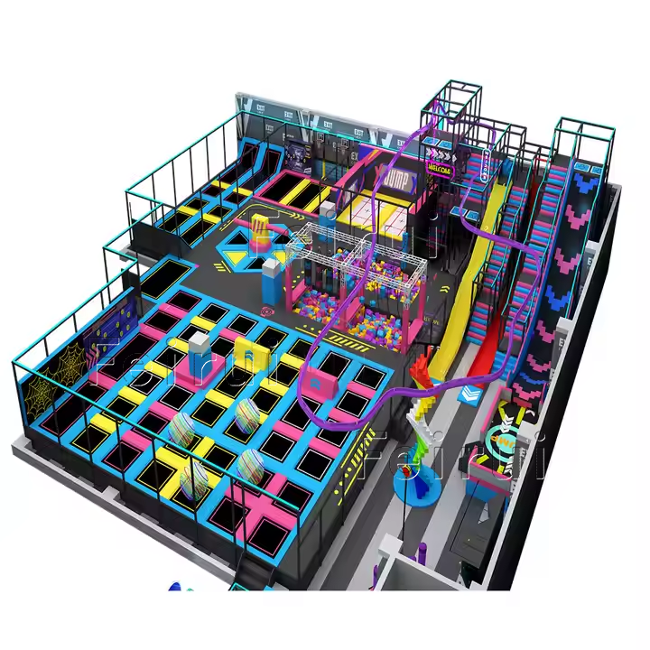 Turnkey Solution 2000sqm Luxury Indoor Playground