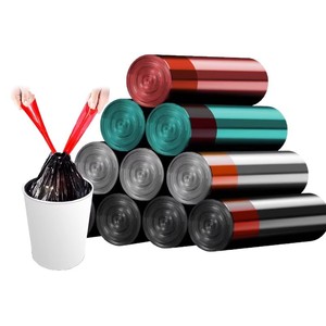 ถุงขยะในครัวเรือนแบบมีเชือกผูก พลาสติกหนาอเนกประสงค์ ใช้ในครัว สำนักงาน - Product Image 2