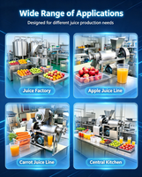 Industriële continue schroefpers voor sap, hoge opbrengst, droge resten, fruit- en groente-extractor