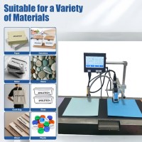 Máquina de Codificación Automática 4POLETECH de 4.3 Pulgadas Compatible con Líneas de Producción de Máquinas Transportadoras para Codificación Continua de Fecha y Logotipo