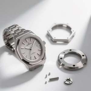 Service d'usinage CNC personnalisé de haute précision en usine cadran de montre boîtier de montre personnalisé pièces de mouvement de montre en acier inoxydable - Product Image 3