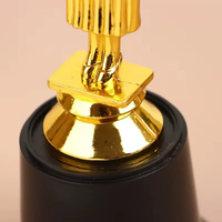 Trophée sportif en métal de luxe personnalisé, statue d'ange, récompense commémorative avec base personnalisable pour cérémonie de remise des prix