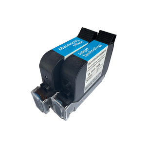 Cartuccia di <span class=keywords><strong>inchiostro</strong></span> solvente ad asciugatura rapida da 12.7mm per stampante <span class=keywords><strong>a</strong></span> <span class=keywords><strong>getto</strong></span> <span class=keywords><strong>d</strong></span>'<span class=keywords><strong>inchiostro</strong></span> portatile nera per encoder stampa di codici online - Product Image 1