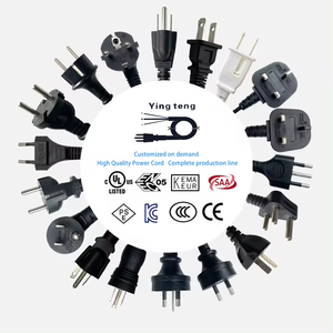 Cắm điện IEC C7 C13 kết nối linh hoạt dây điện 3pin 2pin <span class=keywords><strong>EU</strong></span> USA UK PSE AU thiết bị nhà AC máy tính xách tay cáp mở rộng - Product Image 1
