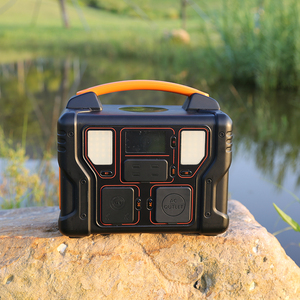 Batterie de secours mobile MIQ, générateur solaire portable pour le camping, la maison et l'extérieur, station d'alimentation au lithium 500w avec éclairage - Product Image 2