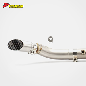Sistema de Escape Completo FORSOUND para Kawasaki Z900 Versión Europea, Tubo de Escape de Panal, Sensor de Oxígeno Dual, Acero Inoxidable, Modelo 2017-2026 - Product Image 4