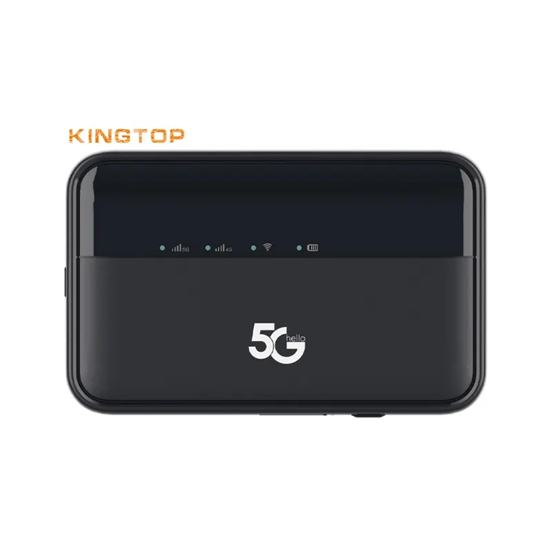 KINGTOP mobil Wifi Hotspot Unlocked 5g NR yönlendirici kadar 2.77Gbps indirme hızı Wifi 16 cihaza kadar bağlanmak bir Wi-fi oluşturmak