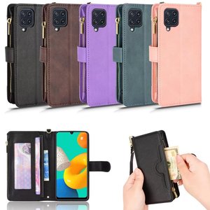 Funda de cuero PU con cierre de cremallera para Samsung <span class=keywords><strong>Galaxy</strong></span> <span class=keywords><strong>A22</strong></span> 4G/ <span class=keywords><strong>M22</strong></span> 4G - Product Image 6
