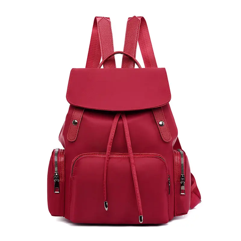 Korean style new nylon travel backpack multifunctional messenger bag school backpack for women