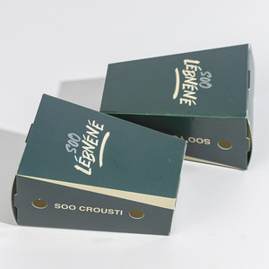 Cấp thực phẩm các tông Kraft hộp thực phẩm bán buôn chiên gà chip nhà hàng Snack giấy biểu tượng tùy chỉnh hộp thực phẩm - Product Image 6