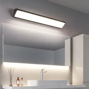 Modern alüminyum alaşım LED duvar lamba akrilik uzun şerit duvara monte dekoratif iç mekan lambası aydınlatma