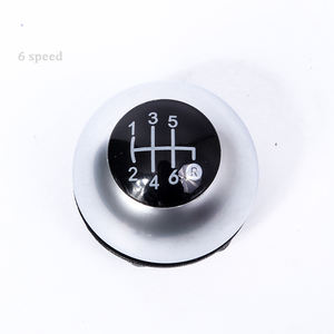 Piezas y accesorios de cambio de marchas de coche de fibra de carbono plateada de fábrica, perilla de palanca de cambios para <span class=keywords><strong>Fiat</strong></span> 500 <span class=keywords><strong>500C</strong></span> - Product Image 2