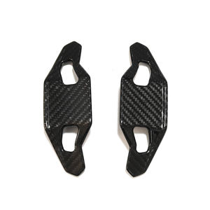 Changement de vitesse en Fiber de carbone, 1 pièce, couverture de changement de vitesse, pour Audi A6 S6 RS6 C8 4K 2019 2020 2021 - Product Image 1