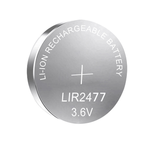 Reliable Factory Lithium Ion Rechargeable Button Cell LIR2477 3.6V 200mAh Battery Home Appliances <b>Consumer</b> <b>Electronics</b> - Product Image 2