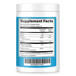 Proteínas de Hueso Hidrolizadas de Grado Alimenticio, 100% Naturales, Péptidos de Colágeno Marino de Pescado, Peso Neto 246g - Product Image 5