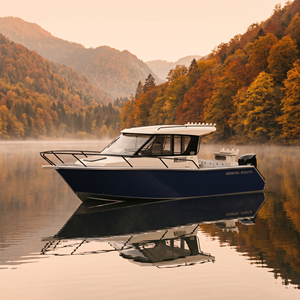 Barco de Vela de Aluminio de 7.5m (25 pies) con Cabina, para Pesca o Recreo, Fabricado <span class=keywords><strong>en</strong></span> China, <span class=keywords><strong>en</strong></span> <span class=keywords><strong>Venta</strong></span> - Product Image 1