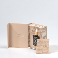 Boîtes d'emballage de luxe personnalisées en coton et soie sérigraphiées pour maquillage, cadeaux, cosmétiques et parfums, avec un design créatif