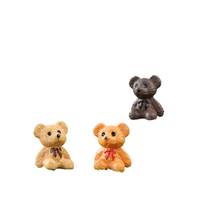 Weijin Chen Jun Handicrafts Factorys Moss Micro-paysage, combinaisons de figurines d'ours mignons, ornements d'assemblage de bricolage