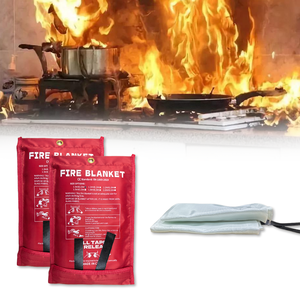 Manta Ignífuga de Seguridad para Emergencias, Resistente al Fuego, de Fibra de Vidrio, Resistente al Calor de 550 °C, Tamaño Personalizable para el Hogar - Product Image 5