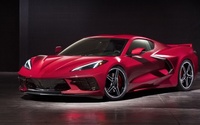 Kit carrosserie en fibre de carbone véritable de haute qualité, capot, lèvre avant, aileron, diffuseur arrière pour Chevrolet Corvette C8