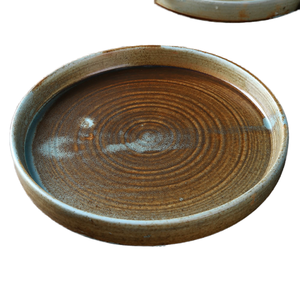 Factory Direct Wholesale Eco-Friendly Hotel Matte <b>Ceramic</b> Porcelain Soup <b>Plate</b> Contemporary Design 9 Inch Party Dinnerware - Product Image 1