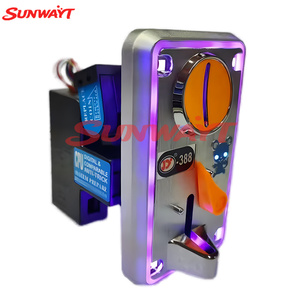 Prix de gros JY-388 Accepteur de pièces à comparateur CPU avec lumière LED, sélecteur de pièces en plastique pour machine à griffes et distributeur automatique - Product Image 6