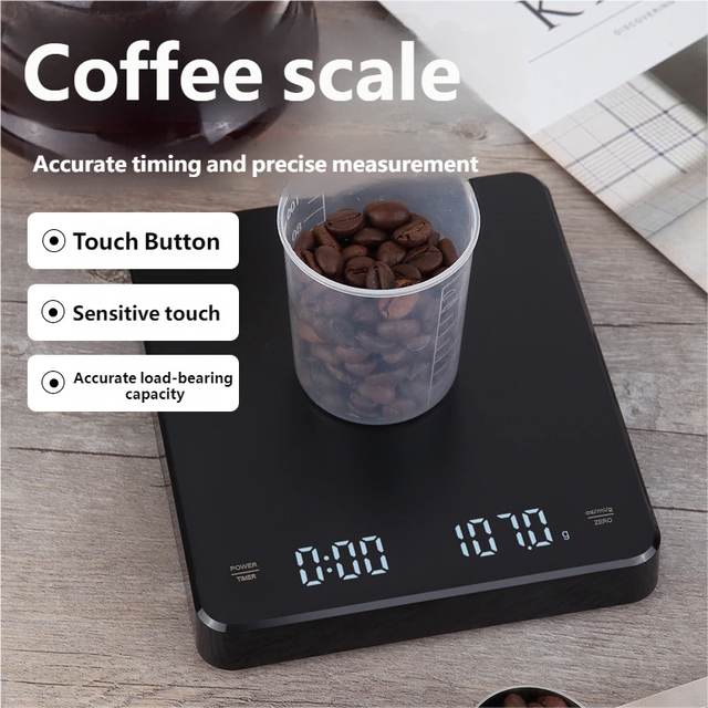 Portable Electronic Scale Household Gadgets Kitchen Scale Food Scale Coffee Tools Coffee Accessory