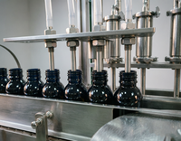 Machine automatique de remplissage et de bouchage de flacons à grande vitesse pour ampoules en verre, sirops, liquides oraux, bouteilles, pots, contenants pour animaux de compagnie de 10 à 20 ml