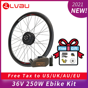 <span class=keywords><strong>Kit</strong></span> de motorisation de vélo électrique sans balais, 36V, 250w, 350w, 500w, avec roue arrière, de qualité allemande - Product Image 2