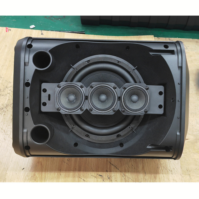 Professional Portable Active Rechargeable Battery Speaker USB/BT/AUX Inputs 8-Inch Woofer 400W Output FM Radio Handheld Wireless