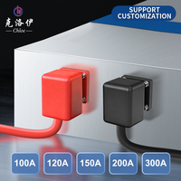Connecteur d'alimentation, bornier de jonction, bloc de bornes modulaire 50A 200A 400A, connecteur de traversée de batterie pour onduleur de stockage d'énergie
