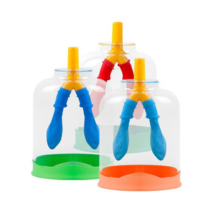 Matériaux pour modèle de respiration pulmonaire, système simulateur de mouvement du diaphragme, biologie pour collèges, sciences pour écoles primaires - Product Image 2