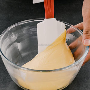 <b>Silicone</b> Spatula Set High Temperature Resistant Food Grade <b>Silicone</b> U Shape Rubber <b>Silicone</b> Spatula Set for <b>Baking</b> Cooking - Product Image 6