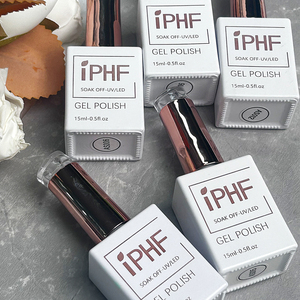 Suministros para uñas IPHF, Gel Uv Hema Free Soak Off, esmalte de Gel, laca de uñas de alto pigmento, esmalte de uñas de Gel Uv, logotipo personalizado - Product Image 2