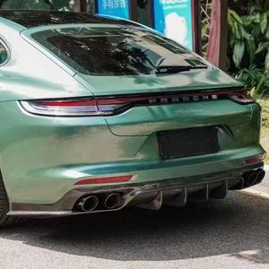 ตัวกระจายคาร์บอนไฟเบอร์สไตล์ FXX สำหรับ <span class=keywords><strong>Porsche</strong></span> <span class=keywords><strong>Panamera</strong></span> 971 <span class=keywords><strong>GTS</strong></span> & Turbo กันชนหลังลิปสปอยเลอร์2017-2022 - Product Image 4