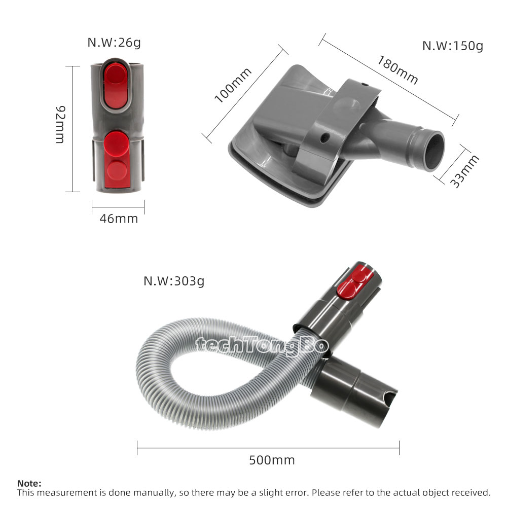 Combination Stairs Brush 2 In 1 Tool For Dyson DC52 DC58 DC63 V6 Mop  Accessories Washing Cleaner Parts - AliExpress, image size:1000x1000