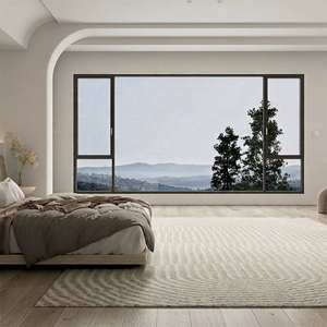 Ventana Abatible de Aluminio de Diseño Europeo, Perfil de Rotura Térmica, Doble Vidrio Templado, Aislamiento Acústico y Térmico, CE - Product Image 1