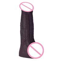 Dildo réaliste extra large en silicone souple, masseur intime unisexe, jouet de plaisir pour adultes, design sûr pour le corps