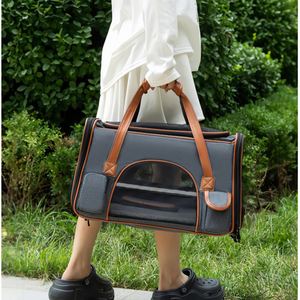 Portable Foldable <b>Pet</b> <b>Carrier</b> Backpack Waterproof Outdoor Transport for Dogs and Cats for Flight and Travel - Product Image 3