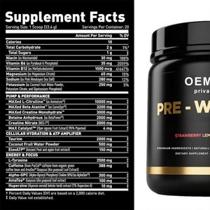 Complément alimentaire pour la santé, créatine, <span class=keywords><strong>BCAA</strong></span>, amélioration rapide des muscles, soutien musculaire, poudre pré-entraînement pour la salle de sport - Product Image 3