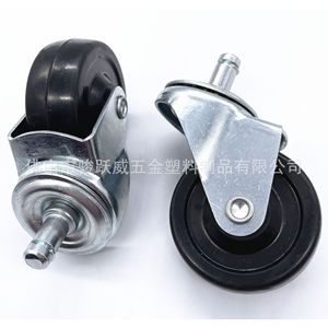 Rueda Giratoria Universal Silenciosa de 60 mm de Diámetro, Ruedas de Goma para Muebles - Product Image 4