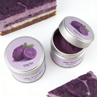 Poudre d'Ube en boîte personnalisable – Poudre d'Igname Violette des Philippines
