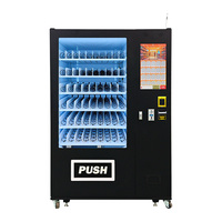 Distributeur automatique de snacks et de boissons réfrigérés avec paiement par QR