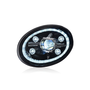 Conjunto de faro de luz diurna con lente LED de 12V dedicado para <span class=keywords><strong>Volkswagen</strong></span> <span class=keywords><strong>Beetle</strong></span> 2013-2020 nueva señal de giro de agua corriente - Product Image 1