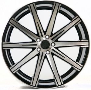 22 дюйма колесные диски YSM-099 вращаются серебро с обработанные уход за кожей лица диски - Product Image 3