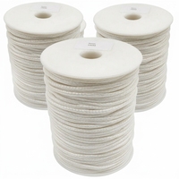 Corde en Dyneema blanche 3 mm x 328 pi, tressée 12 brins, haute résistance 700 kg UHMWPE pour tente, kitesurf, extérieur Yongxiang PC20260627